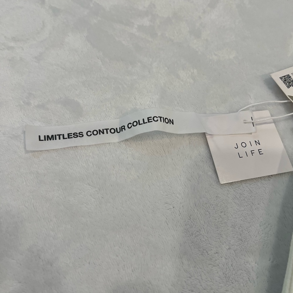 Zara Off-White Ribbed Pants - Picture 4 of 8